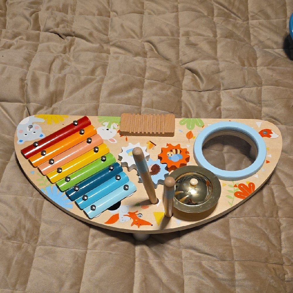 Colorful Wooden Musical Toy for Kids